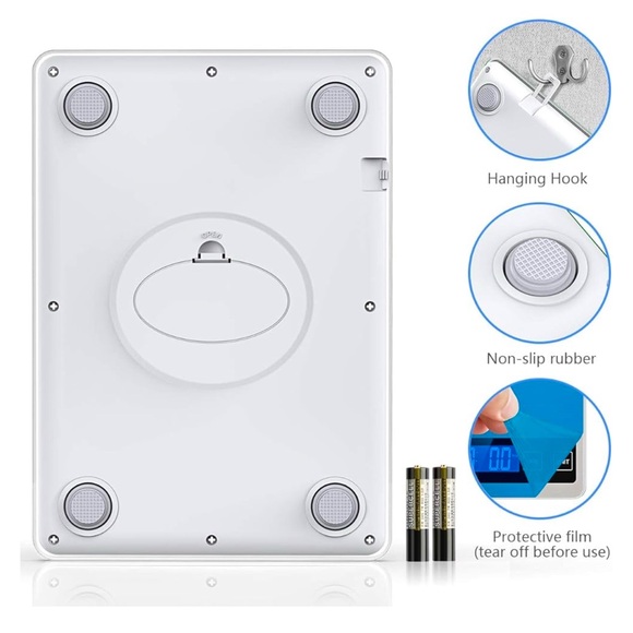 NIB Nicewell Food Scale, 22lb Digital Kitchen Scale for Cooking Baking, silver - Picture 7 of 9